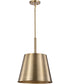 Alexis 1-Light Pendant Burnished Brass / Gold