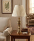 31"H 3-Way Table Lamp Antique Brass
