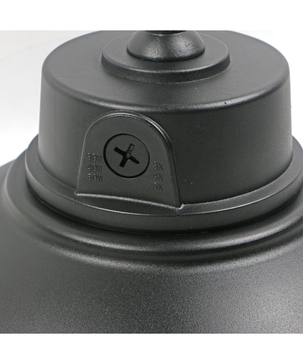 Outdoor Barn Gooseneck Wall Light Bronze Finish, 15"h