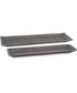 Garekton Tray Set Set of 2 Pewter