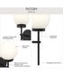 Rigsby 1-Light Wall Sconce Matte Black