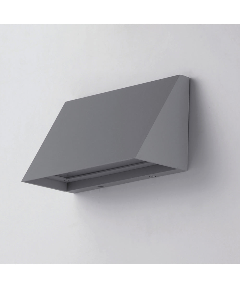 Pathfinder Wide LED Wall Sconce - 5CCT Silver