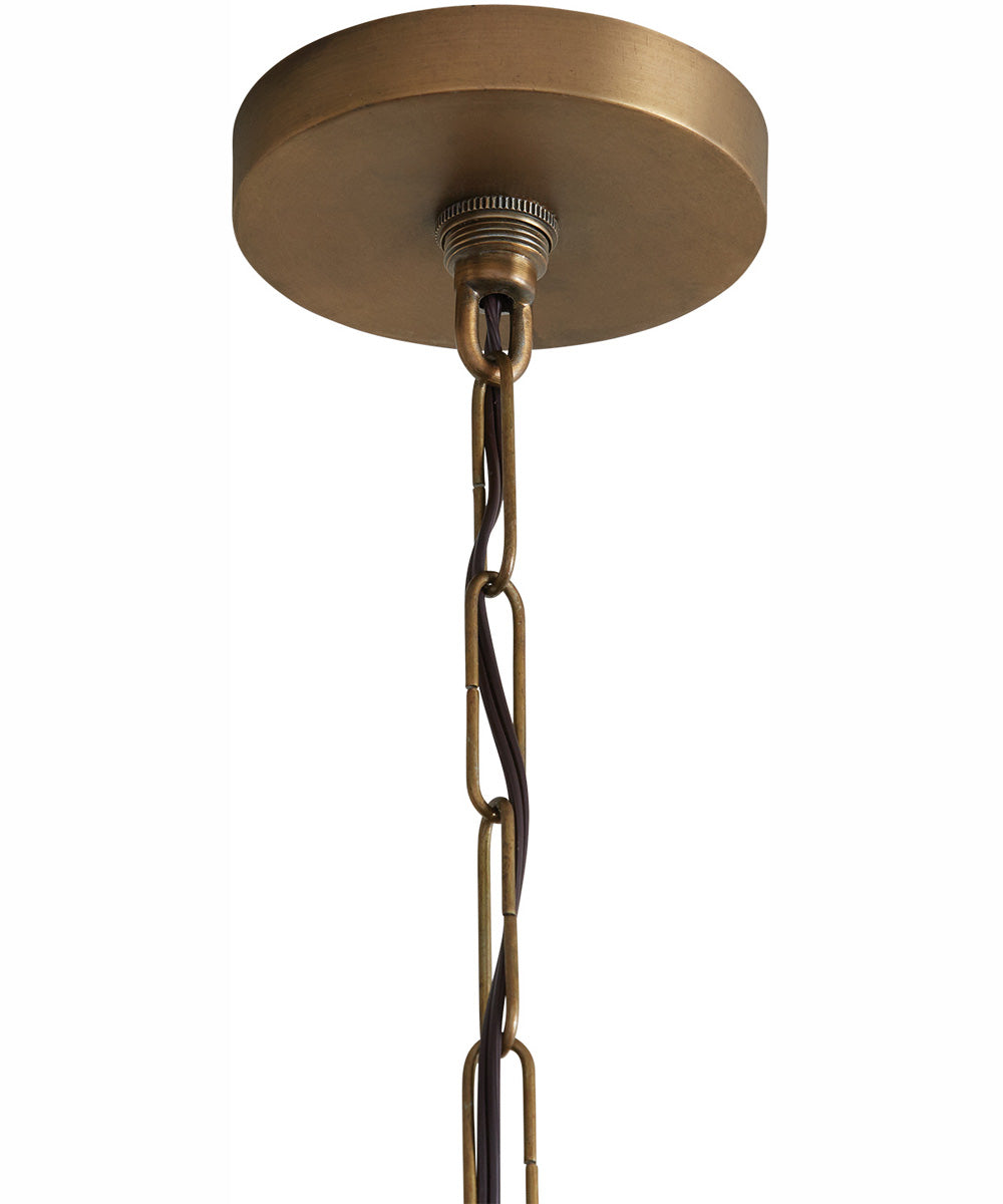Newport 1-Light Pendant Patinaed Brass