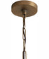 Newport 1-Light Pendant Patinaed Brass