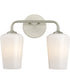 Celino 2-Light Bath & Vanity Brushed Nickel
