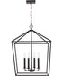 Emma 4-Light Pendant Matte Black