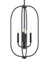 Reines 4-Light Foyer Pendant Matte Black