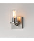 Lateral 1-Light Bath Vanity Satin Nickel