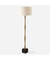 Shino Antique Brass Floor Lamp