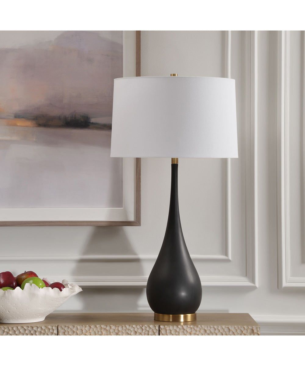 Nocturnal Black Table Lamp