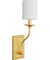 Bonita 1-Light Wall Sconce Satin Brass