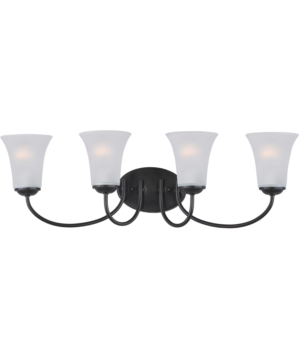 Logan 4-Light Bath Vanity Black