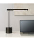 Modern Desk Lamp in Dark Bronze with Horizontal Arm