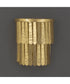 Regalia 1-Light Wall Sconce Gold Leaf