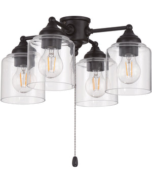 4-Light Accessory Flat Black