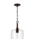Carter 1-Light Pendant Bronze