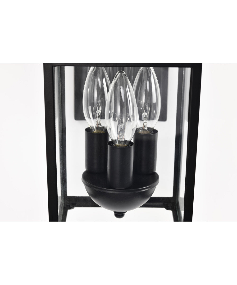Jamesport 3-Light Outdoor Matte Black