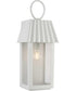OPEN BOX Jeffrey Alan Marks Point Dume Hook Pond Outdoor Wall Lantern Shelter White
