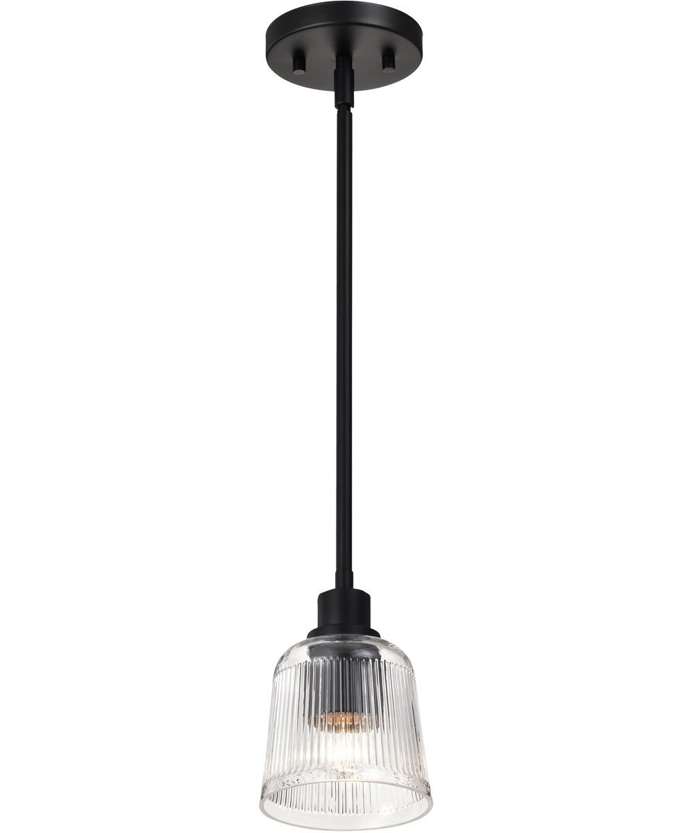Grayson 1-Light Pendant Matte Black