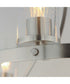 Livingston 6-Light Chandelier Satin Nickel