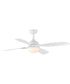 Bola 52 inch Indoor Fan w LED Light Kit White