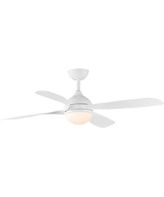 Bola 52 inch Indoor Fan w LED Light Kit White