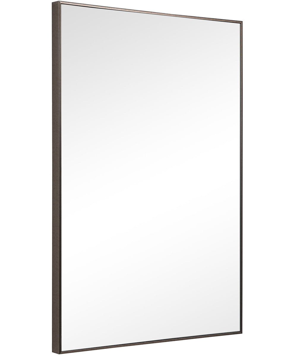 21x31" Wall Mirror in Gunmetal