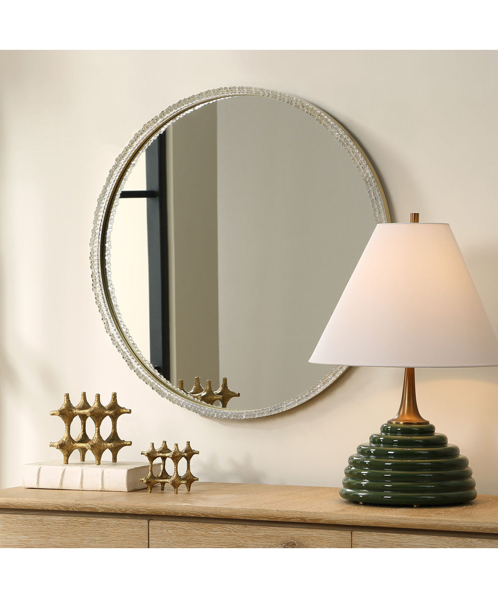 Break The Ice Round Mirror