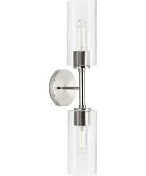 Cofield 2-Light Wall Bracket Brushed Nickel