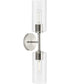 Cofield 2-Light Wall Bracket Brushed Nickel