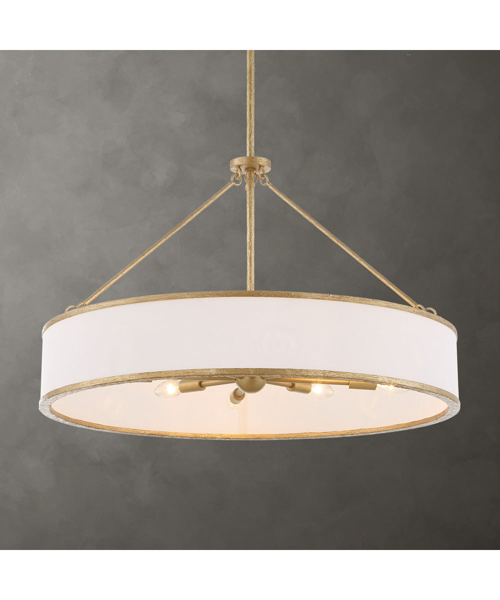 Algiers 8 Light Drum Pendant