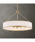 Algiers 8 Light Drum Pendant