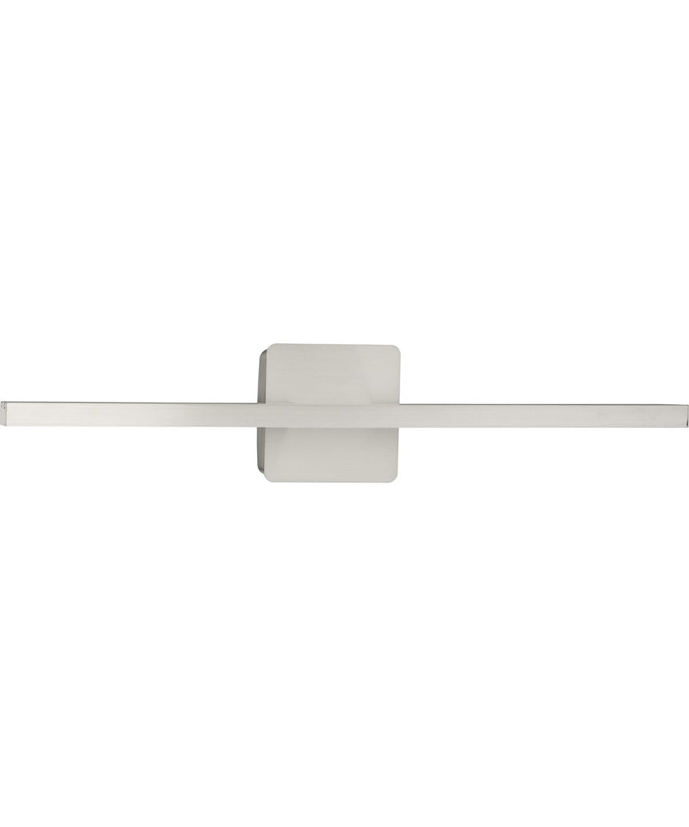 Phase 5 24 in. Slim Modern 3CCT Integrated LED Linear Vanity Light Brushed Nickel