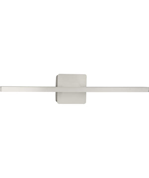 Phase 5 24 in. Slim Modern 3CCT Integrated LED Linear Vanity Light Brushed Nickel