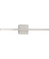 Phase 5 24 in. Slim Modern 3CCT Integrated LED Linear Vanity Light Brushed Nickel