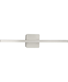 Phase 5 24 in. Slim Modern 3CCT Integrated LED Linear Vanity Light Brushed Nickel