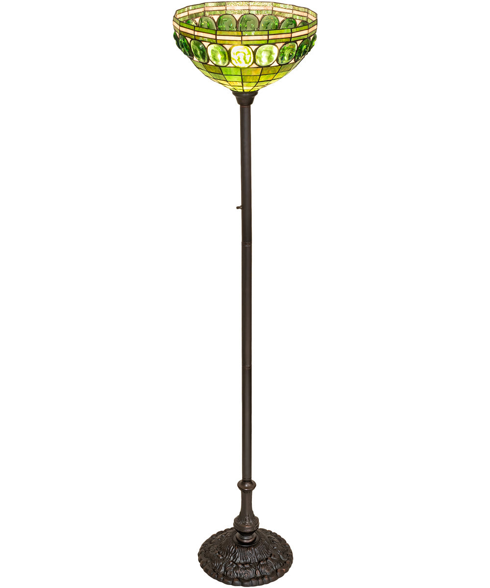 72" High Turtleback Torchiere