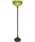 72" High Turtleback Torchiere