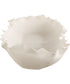 Ripple Crest White Bowl