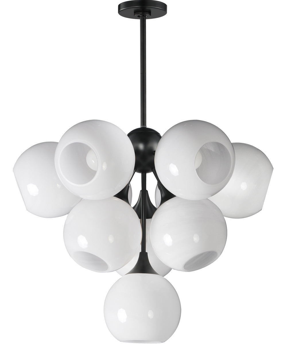 Neve 10-Light Pendant Black