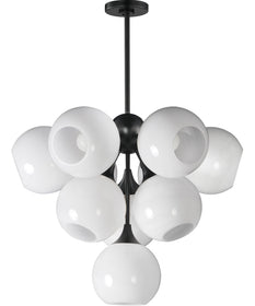 Neve 10-Light Pendant Black