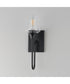 Goblet 1-Light Wall Sconce Black