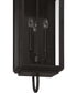 Irving 3-Light Outdoor Lighting Textured Black