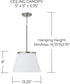 Drake 1-Light Pendant Brushed Nickel