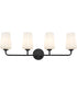 Celino 4-Light Bath & Vanity Black