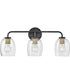 Percy 3-Light Medium Three Light Vanity in Black