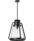 Everett 1-Light Pendant Matte Black