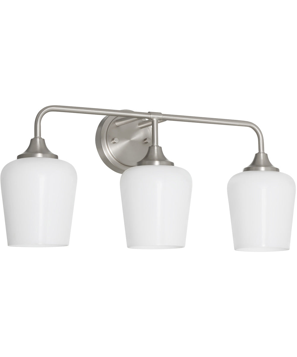 Raymond Wall Mount Light Fixture Satin Nickel