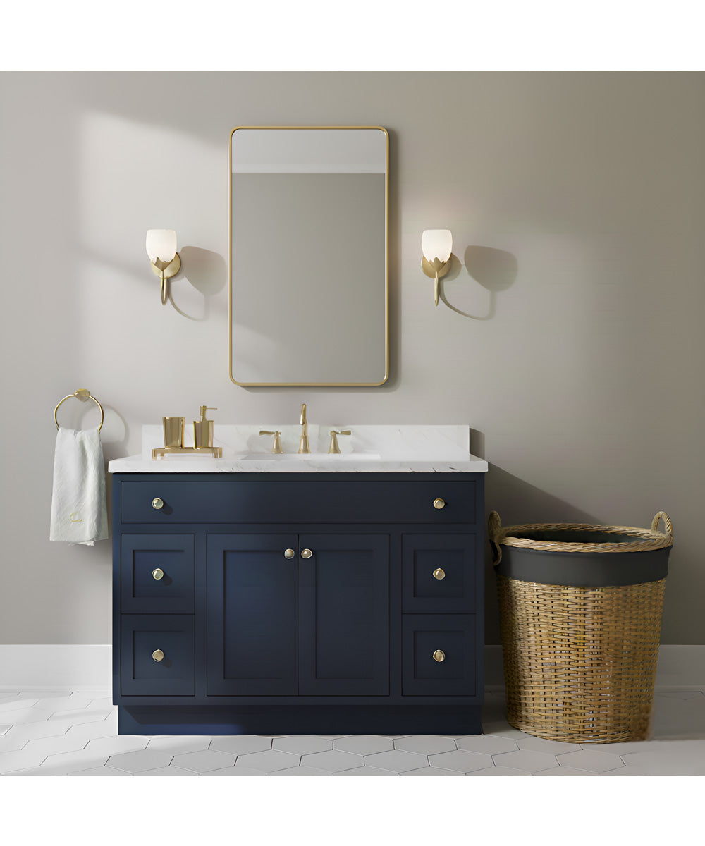 Jacobs 1-light Wall Sconce Bronze Gold