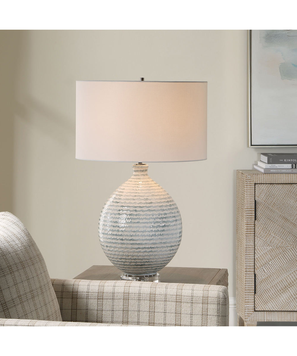 Clary Horizontally Striped Table Lamp